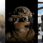 Abrams tank, night vision goggles, AH-64E Guardian Apache attack helicopter