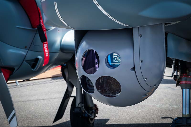 Jet sensor pod. MilAero