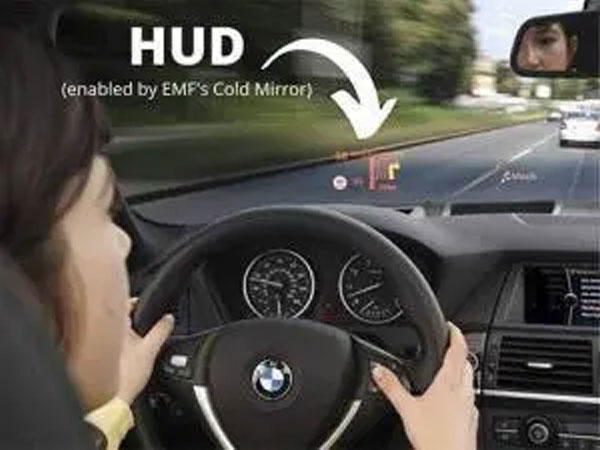 cold mirrors head up displays HUD